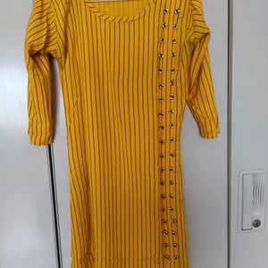 Yellow Kurti