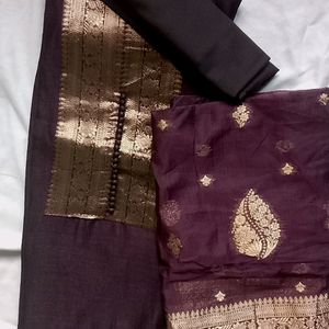 Silk Churidar Material