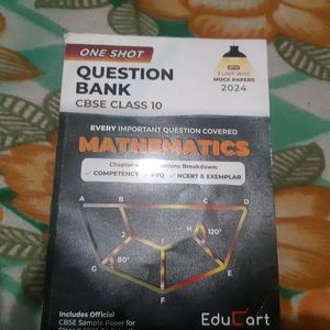 Educart Question Bank Class X Maths