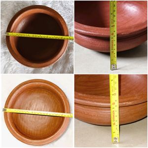 Unglazed Terracotta Clay Cookware