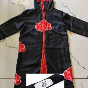 Akatsuki Cloak + Naruto Headband