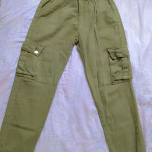 Unisex Olive Green Cargo