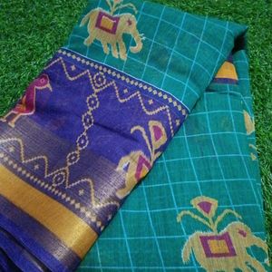 Chanderi Cotton Saree