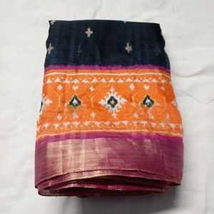 Banthini Black Saree