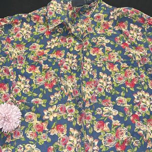 Floral Print Shirt