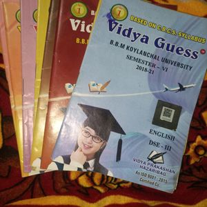 Textbooks | Vidya Guess Paper For BA | Freeup