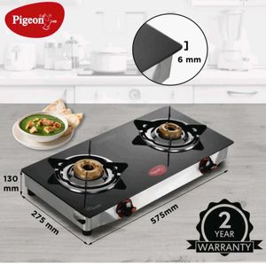 Branded Products Glass Manual Gas Stove 💯💥