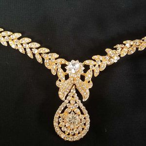 Gold plated Diamond Necklace