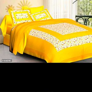 Double Bedsheet With 2 Pillow Covers New