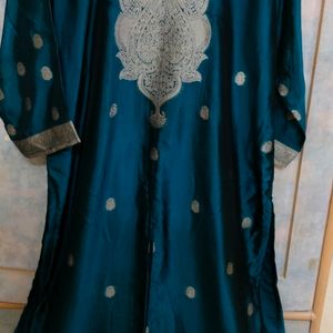 Peacock Green Kurta Set