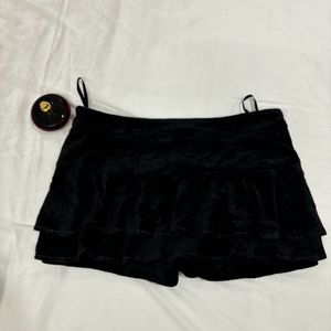 Mini Skirt With attached Shorts