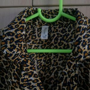 NIGHT DRESS - LEOPARD PRINT