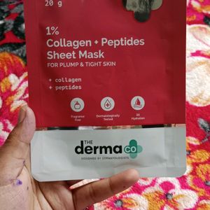 1% Collagen + Peptides Sheet Mask