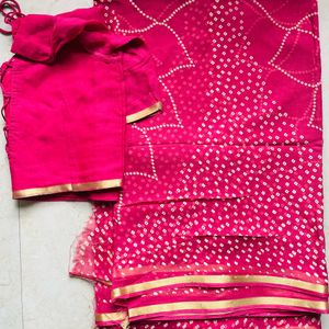 Onian Pink Saree