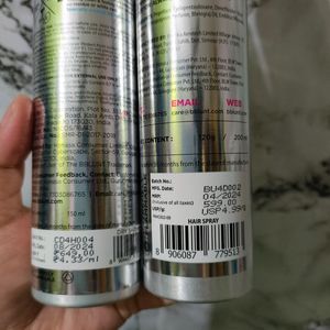 Combo Bblunt Dry Shampoo & Finish Spray