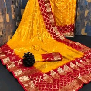 Embroidered  Banarasi Silk