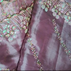 Jimmy Choo Silk Saree