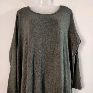 Grey Lose Fit Casual Top ( Women)