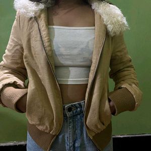 Beige Jacket