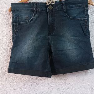 Recap Denim Shorts