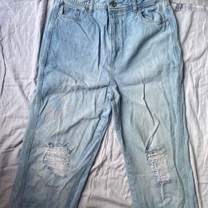 Ultra High Straight Fit Jeans