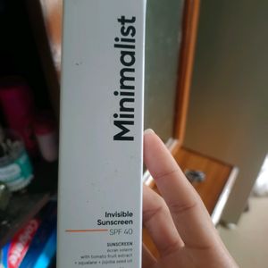 Minimalist Sunscreen