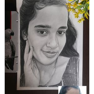 Pencil Drawing Portrait