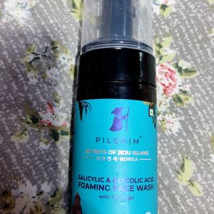 Pilgrim Salicylic Glycolic Acid Foaming Face Wash