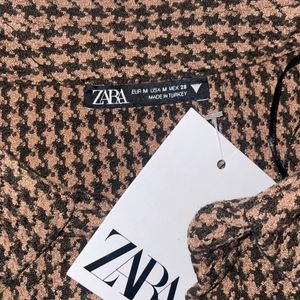 Zara Tweed Crop Top