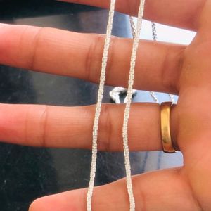 Regular Jain Chain Pure Silver