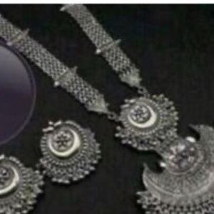 Oxidised Necklace Set