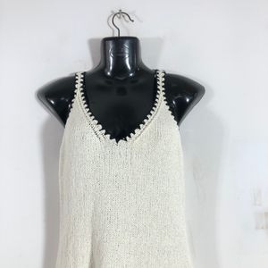 Off White Knitted Dress(Women’s)