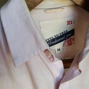 Premium Linen Blend Slim Fit Shirt