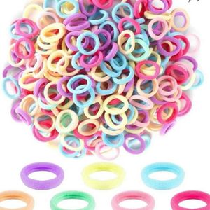 Mini Hair Rubber 100pcs And Clip Set