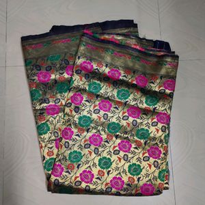 Malti Colour Banarasi Saree