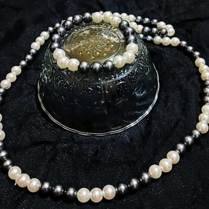 Handmade Peal Bracelet And Mala