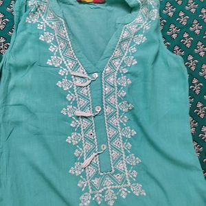 Mint Green Kurta