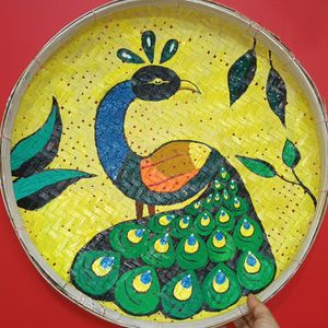 Diy Beautiful Peacock Kulo Art By Me