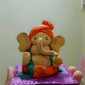 Handcrafted Ganesha Statue💜🫶🏻