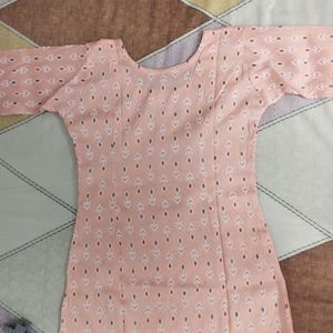 Short Pink Kurti