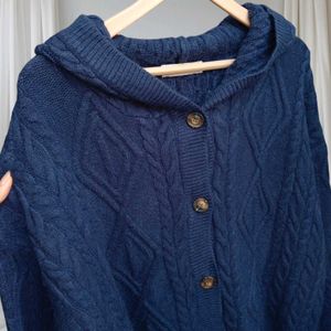 Navyblue Hooded Sweater