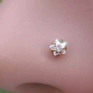 Original Diamond 💎Nose Pin Gold 22K 🤩🤩❣️