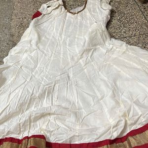 Off White Anarkali