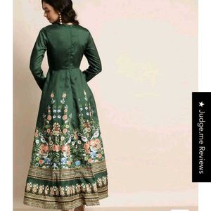 Sassafras Ethnic Green Gown