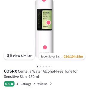 Cosrx Centella Water Alcohol Free Toner