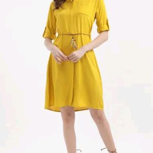 Mustard Yellow Dress