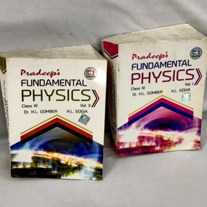 Pardeep Fundamental Physics for Class 11 (Set of 2