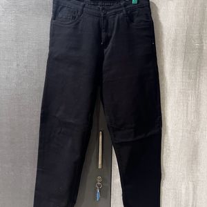 Black Straight Fit Jean’s