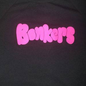 Bonkers Corner Baby Tee XS Black