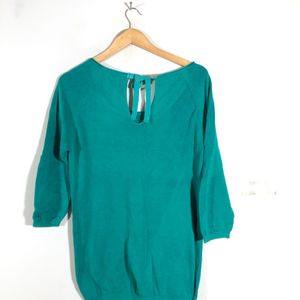 Sea Green Knitted Top (Women’s)